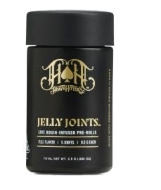 J1 x Whitethorn Rose Garlic Margy | Sativa - Live Rosin Infused 0.5g Preroll 5-Pack