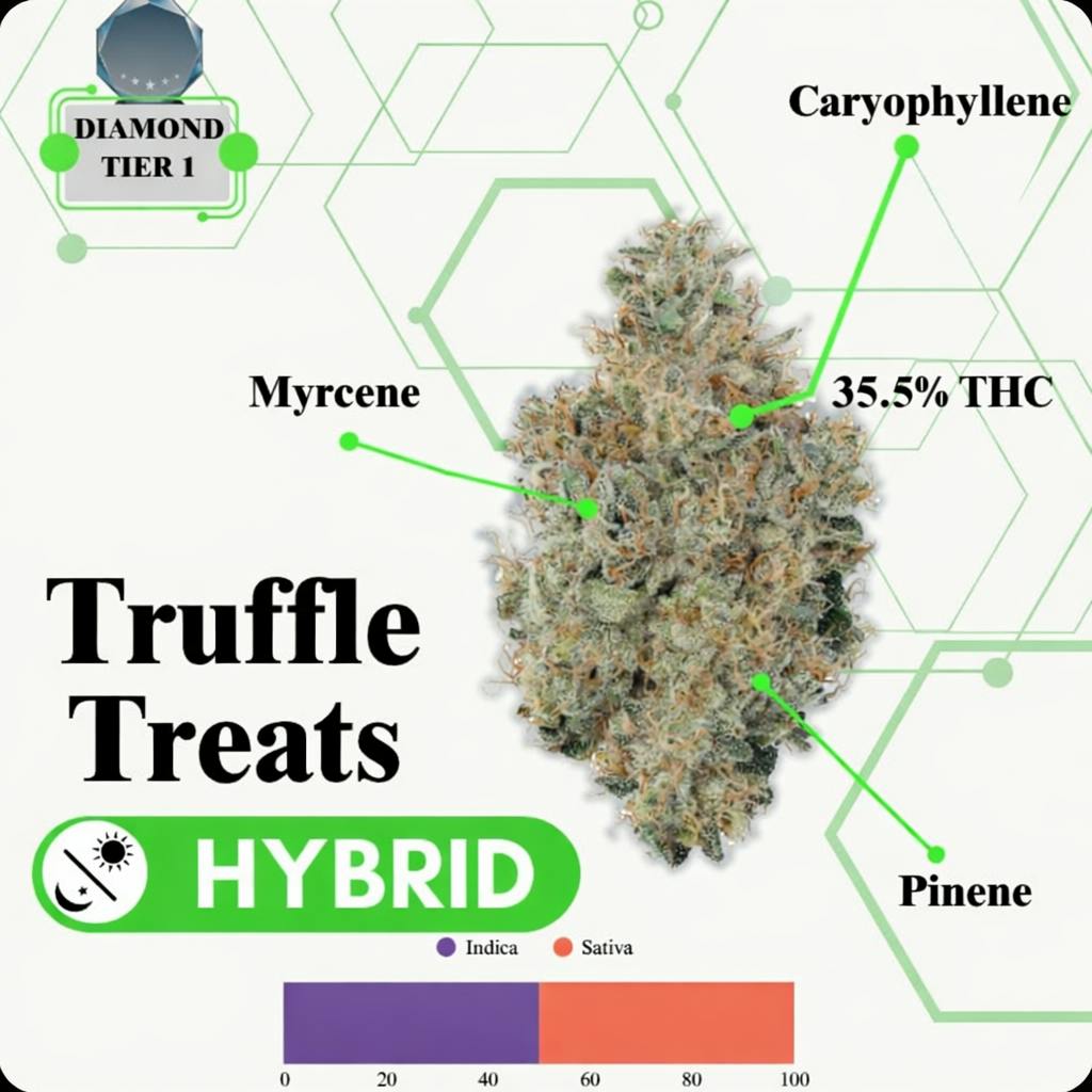 TIER 1 FLOWER - TRUFFLE TREATS - HYBRID