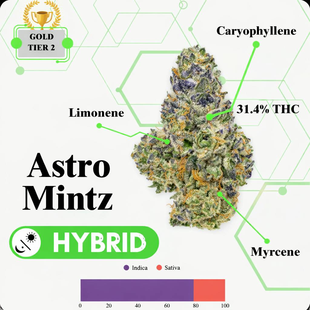 TIER 2 FLOWER - ASTRO MINTZ - HYBRID