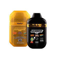 Mango Sherb x Peach Dreamz x Rainbow Runtz Vape Super Switch